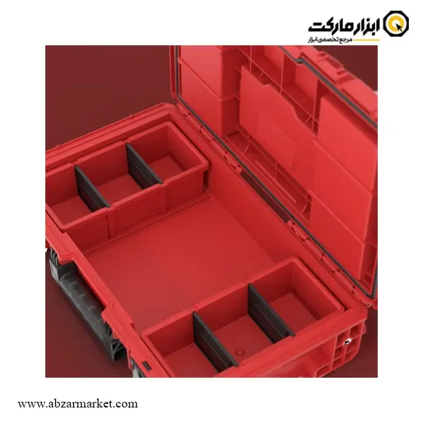 جعبه ابزار تخصصی کیوبریک مدل PRIME Toolbox 150 Profi RED Ultra HD Custom