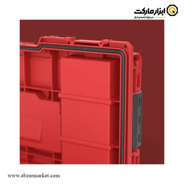 جعبه ابزار تخصصی کیوبریک مدل PRIME Toolbox 150 Profi RED Ultra HD Custom