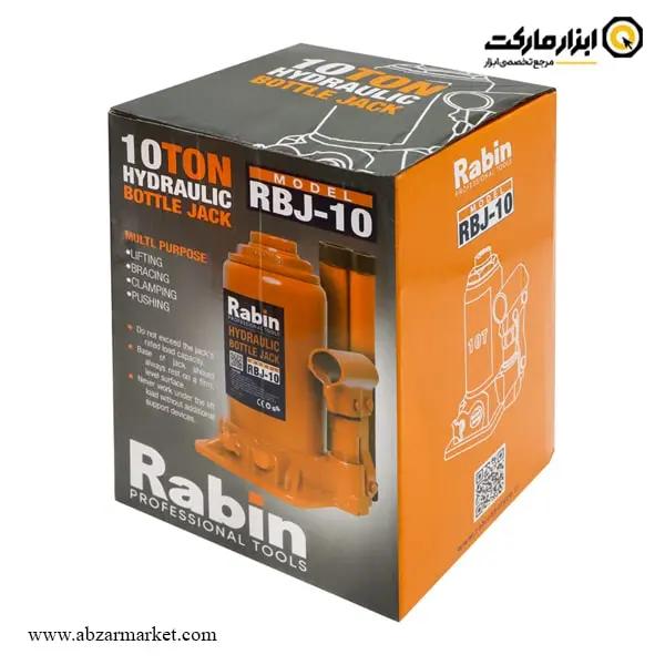 جک روغنی رابین 10 تن مدل RBJ-10