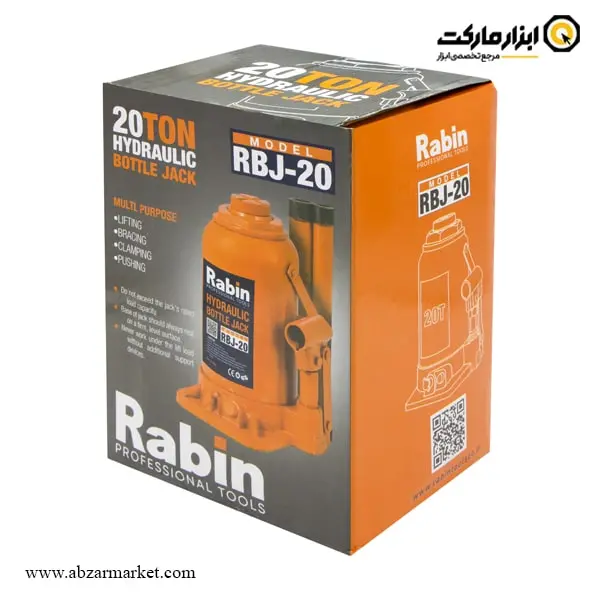 جک روغنی رابین 20 تن مدل RBJ-20