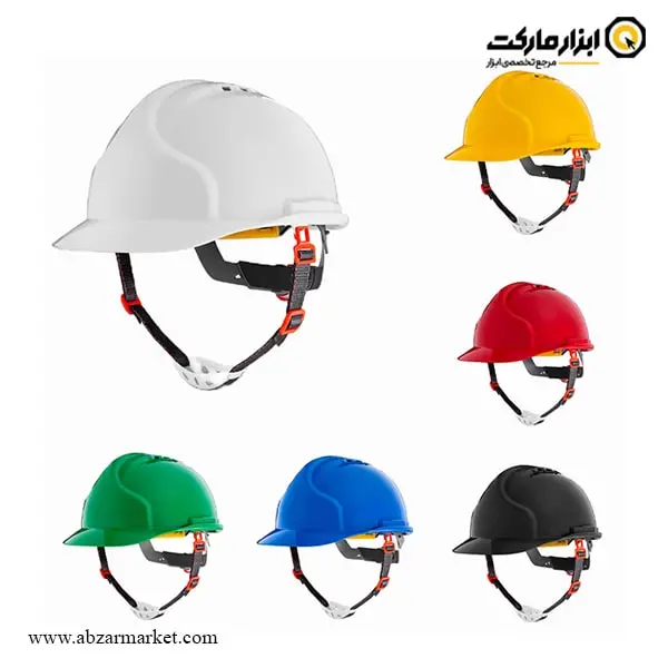 کلاه ایمنی صنعتی هترمن بند پوش لاک مدل MK6 کلاه ایمنی صنعتی هترمن بند پوش لاک مدل MK6