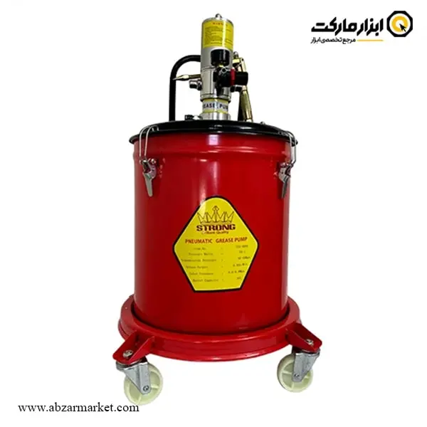 گریس پمپ بادی سطلی استرانگ 35 لیتری مدل STG6035 گریس پمپ بادی سطلی استرانگ 35 لیتری مدل STG6035