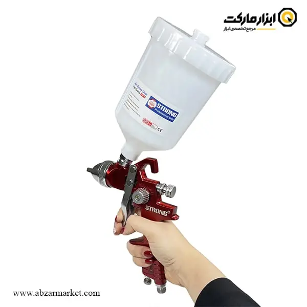 پیستوله رنگ بادی استرانگ طرح ساتا مدل LM2000 پیستوله رنگ بادی استرانگ طرح ساتا مدل LM2000