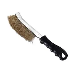 فرچه سیمی مسواکی بزرگ افشان طلایی