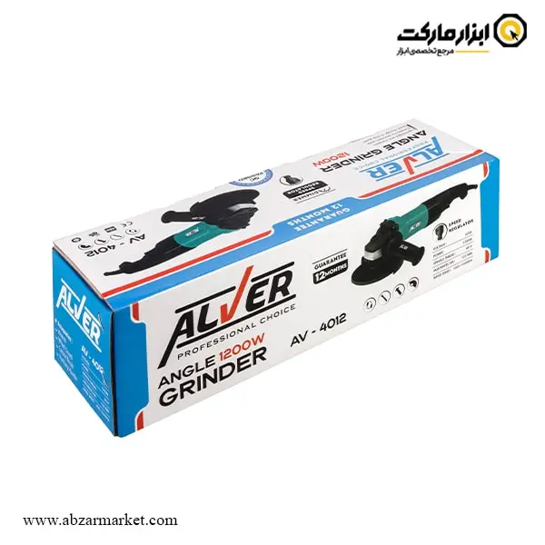 مینی فرز دسته بلند دیمردار آلور 1200 وات مدل AV-4012 مینی فرز دسته بلند دیمردار آلور 1200 وات مدل AV-4012