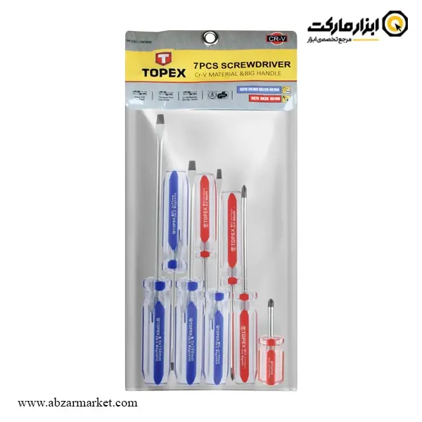 ست پیچ گوشتی تاپکس 7 عددی ست پیچ گوشتی تاپکس 7 عددی