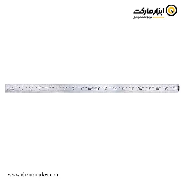 خط کش فلزی آروا 50 سانتی متر مدل 4693 خط کش فلزی آروا 50 سانتی متر مدل 4693