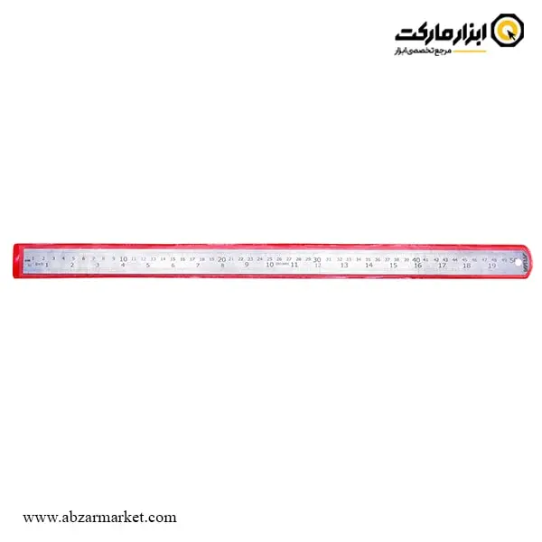 خط کش فلزی آروا 50 سانتی متر مدل 4693 خط کش فلزی آروا 50 سانتی متر مدل 4693