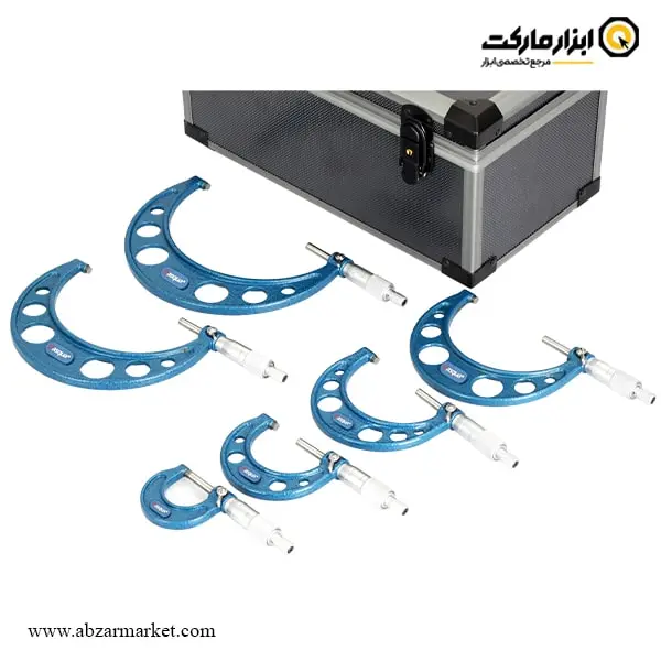 ست میکرومتر داسکوا 150-0 میلی متر خارج سنج مدل 8215-4111