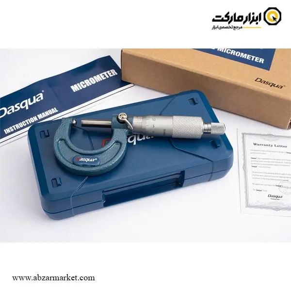 میکرومتر یک سر گرد داسکوا خارج سنج 25-0 میلی متر مدل 1005-4510
