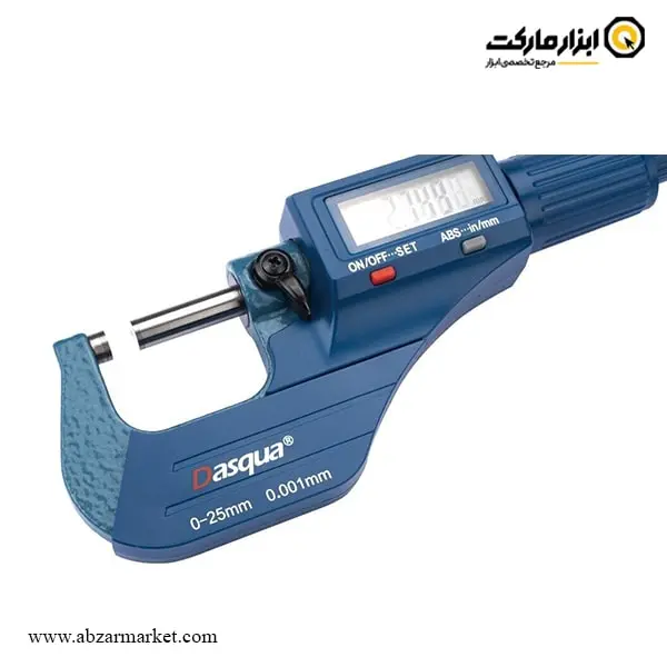 میکرومتر دیجیتال داسکوا 25-0 میلی متر خارج سنج مدل 4210-2105-A میکرومتر دیجیتال داسکوا 25-0 میلی متر خارج سنج مدل 4210-2105-A