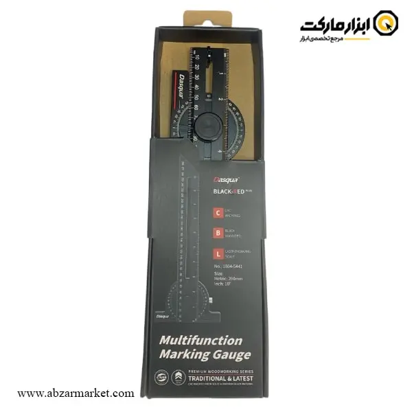 زاویه سنج و خط کش T نجاری داسکوا چندکاره مدل 5441-1804