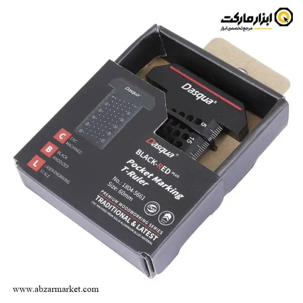 خط کش T علامت زن نجاری داسکوا جیبی مدل 5661-1804