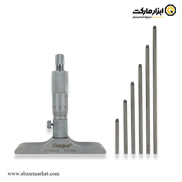 میکرومتر عمق سنج داسکوا 150-0 میلی متر مدل 8125-4611