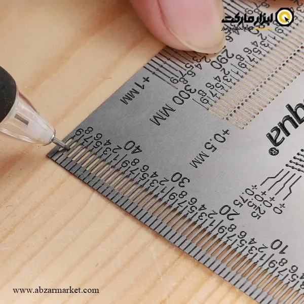 خط کش T علامت زن دقیق نجاری داسکوا تاشو مدل 5771-1804