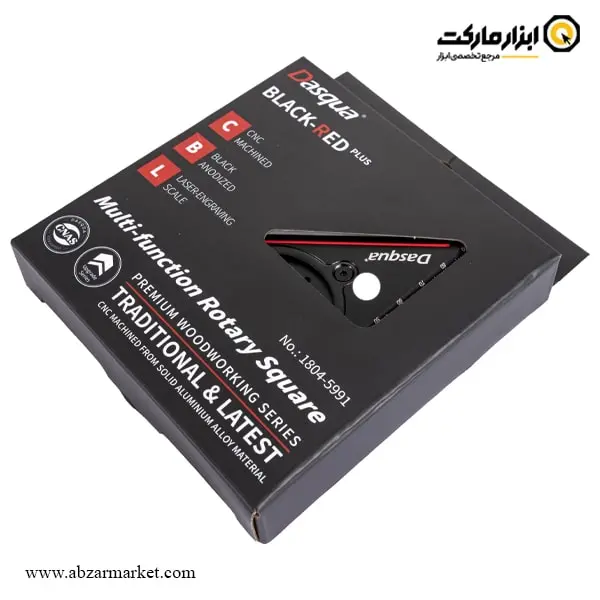 گونیا نجاری گردان داسکوا 90x90 میلی متر چندکاره مدل 5991-1804