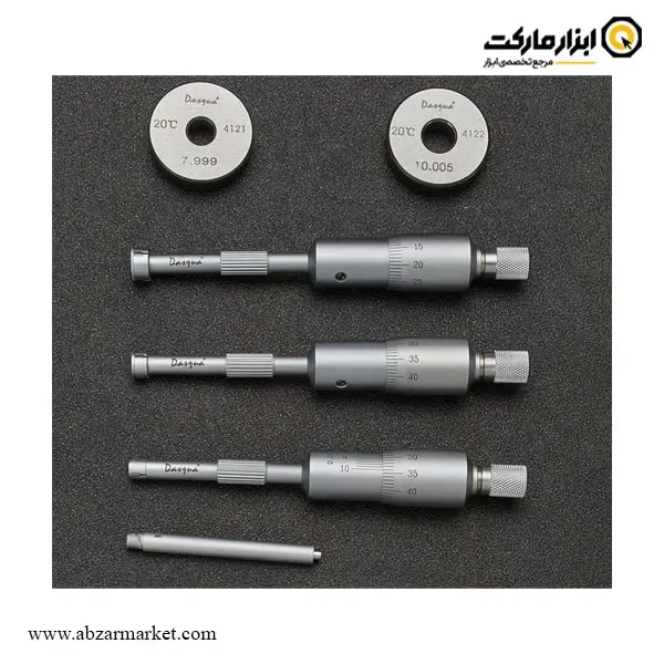 ست میکرومتر سه فک داسکوا 12-6 میلی متر داخل سنج مدل 9205-4411 ست میکرومتر سه فک داسکوا 12-6 میلی متر داخل سنج مدل 9205-4411