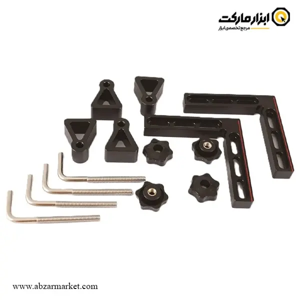 ست گونیا نجاری کلمپ دار داسکوا 115x115 میلی متر 2 عددی مدل 6551-1804
