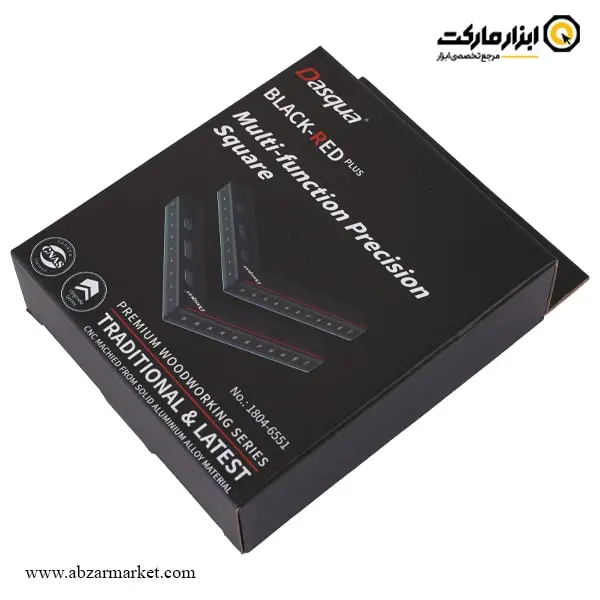 ست گونیا نجاری کلمپ دار داسکوا 115x115 میلی متر 2 عددی مدل 6551-1804