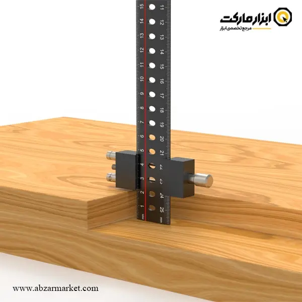 ست خط کش علامت زن نجاری داسکوا چندکاره 3 عددی مدل 6881-1804