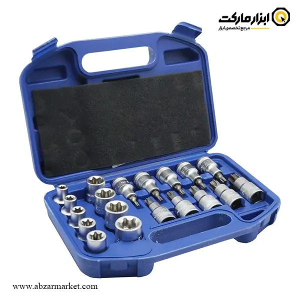 جعبه بکس اسکای 19 پارچه ترکیبی 1/2 اینچ مدل ST-7119TE جعبه بکس اسکای 19 پارچه ترکیبی 1/2 اینچ مدل ST-7119TE