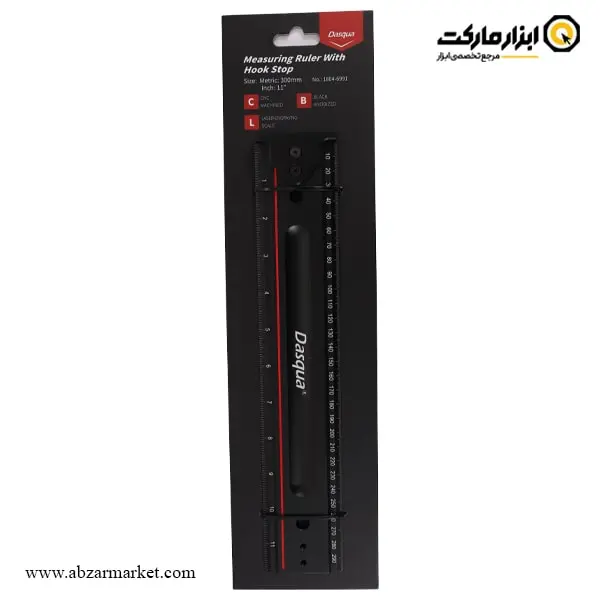 خط کش قلاب دار داسکوا مدل 699-1804