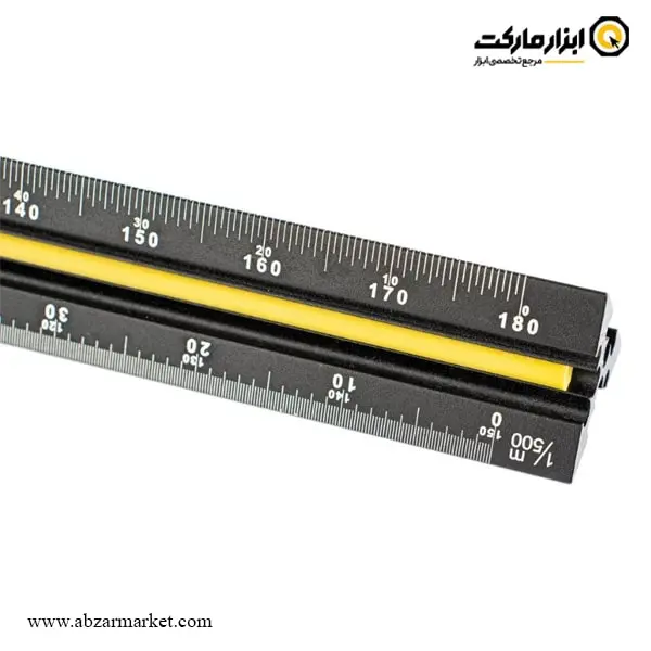 خط کش اشل مهندسی داسکوا سه گوش 6 مقیاس مدل 0205-1804 خط کش اشل مهندسی داسکوا سه گوش 6 مقیاس مدل 0205-1804