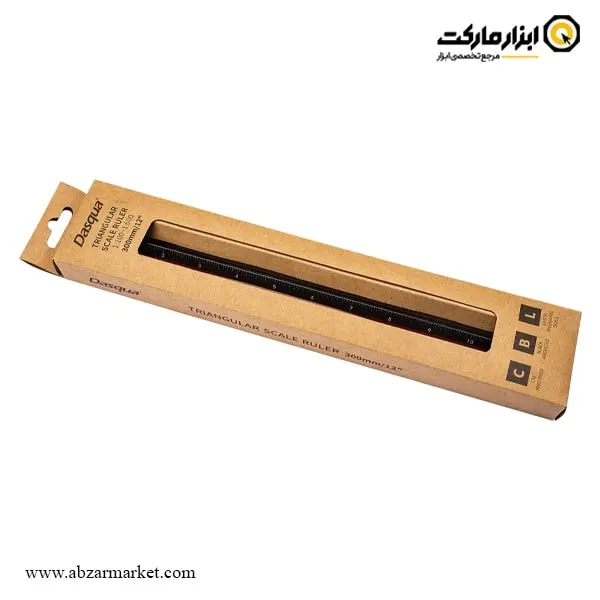 خط کش اشل مهندسی داسکوا سه گوش 6 مقیاس مدل 0205-1804 خط کش اشل مهندسی داسکوا سه گوش 6 مقیاس مدل 0205-1804