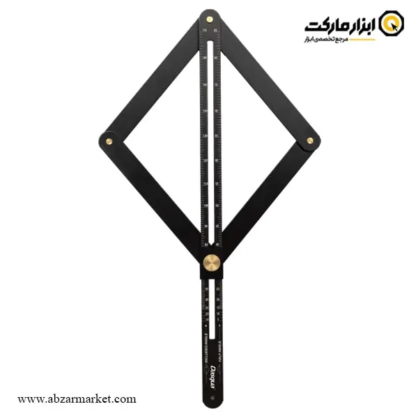 خط کش الگو برداری فارسی بر داسکوا مدل 0305-1804