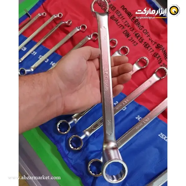 ست آچار دو سر رینگ اسکای 12 عددی مدل ST-4700-12