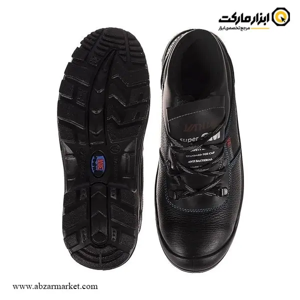 کفش ایمنی یحیی مشکی مدل Super3M - 99