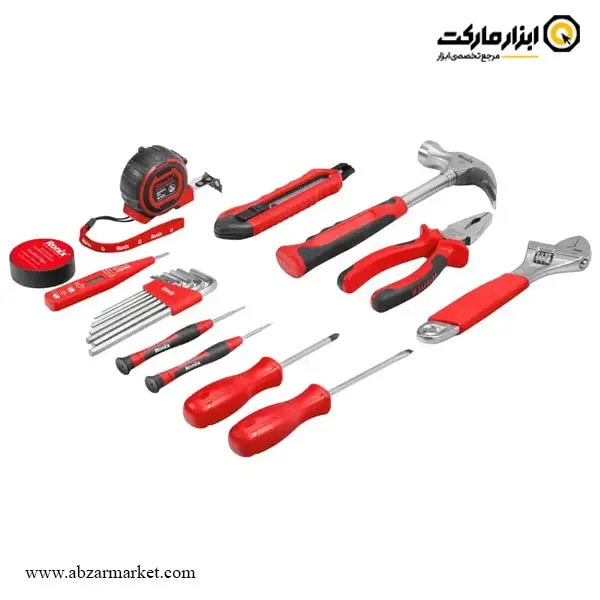 جعبه ابزار رونیکس با لوازم 12 عددی مدل RS-0003