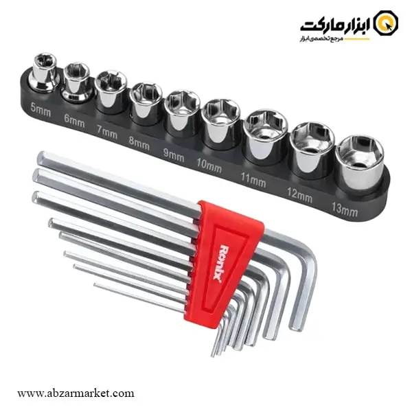 کیت شارژی 20 ولت 53 پارچه رونیکس مدل RS-8620 کیت شارژی 20 ولت 53 پارچه رونیکس مدل RS-8620