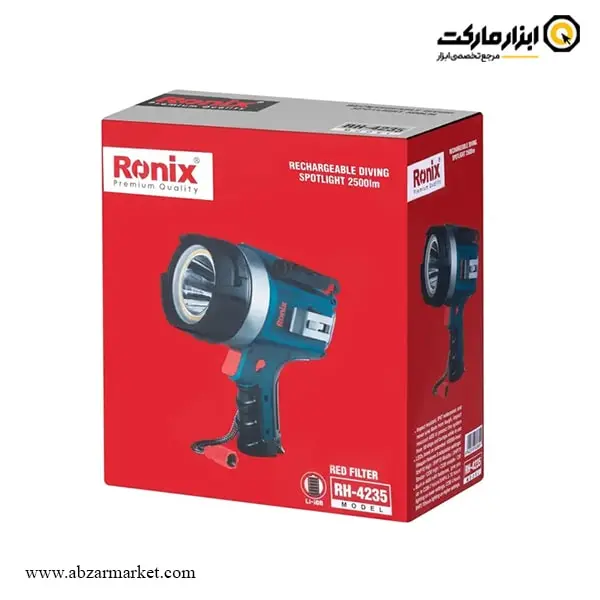 نور افکن لیتیوم تفنگی رونیکس مدل RH-4235