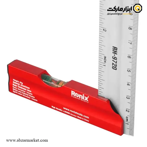 گونیا صنعتی لبه تراز دار رونیکس مدل RH-97