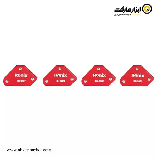 ست گونیا مگنت جوشکاری رونیکس 6 عددی مدل RH-9082