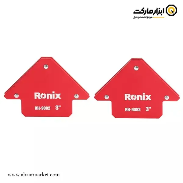 ست گونیا مگنت جوشکاری رونیکس 6 عددی مدل RH-9082