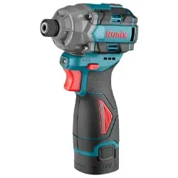 پیچ گوشتی شارژی ضربه ای رونیکس براشلس 16 ولت مدل 8668