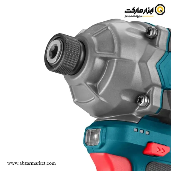 پیچ گوشتی شارژی ضربه ای رونیکس براشلس 16 ولت مدل 8668