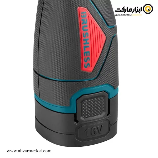 پیچ گوشتی شارژی ضربه ای رونیکس براشلس 16 ولت مدل 8668