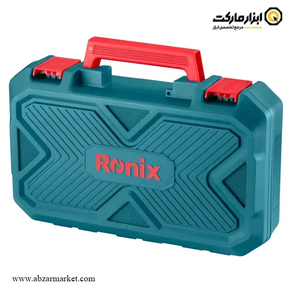 بکس شارژی رونیکس 3/4 و 1/2 اینچ براشلس 20 ولت مدل 8675