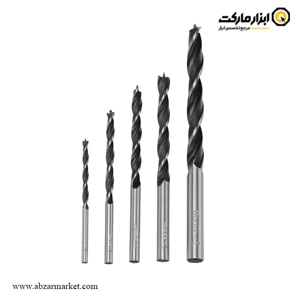 ست مته چوب رونیکس 5 عددی مدل RH-5375