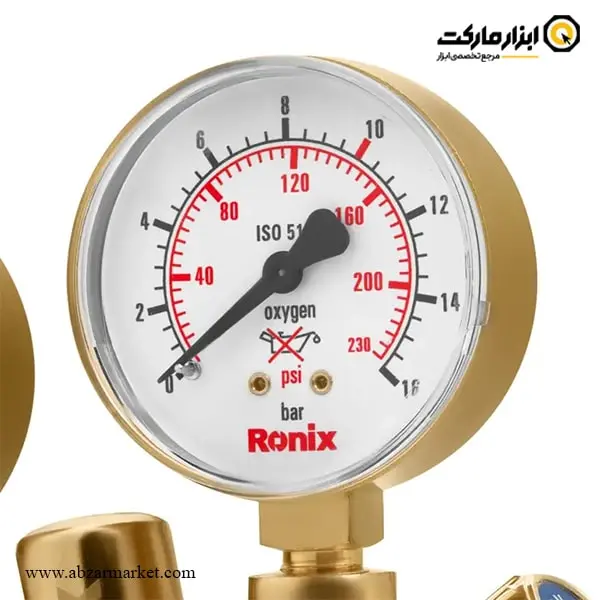 مانومتر اکسیژن رونیکس دو گیج طرح زینسر مدل RH-4504