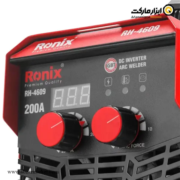 اینورتر جوشکاری رونیکس 200 آمپر مدل RH-4609