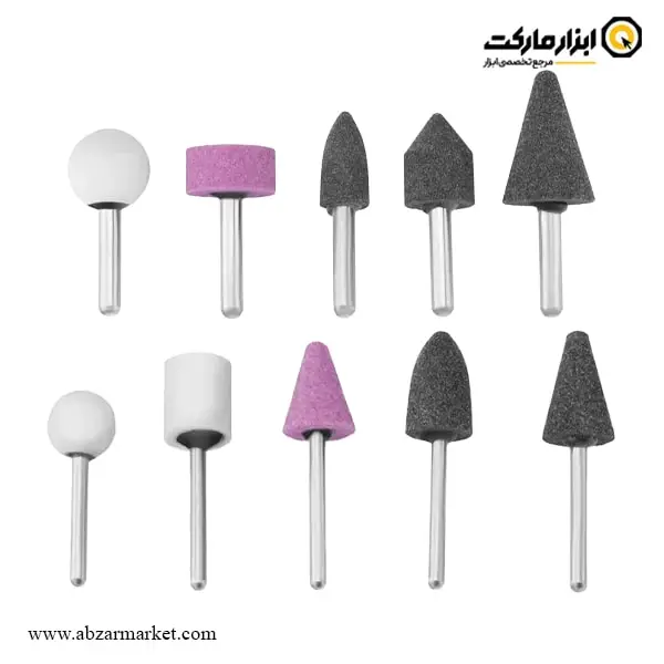 کیت فرز انگشتی بادی گلو کوتاه رونیکس 16 پارچه مدل RA-1802 کیت فرز انگشتی بادی گلو کوتاه رونیکس 16 پارچه مدل RA-1802