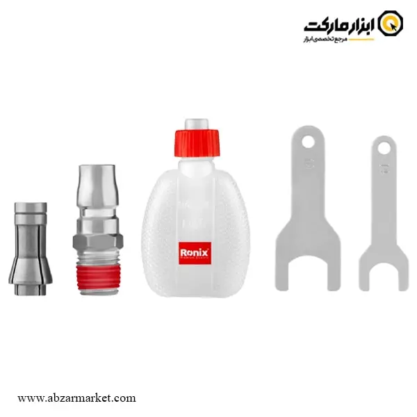 کیت فرز انگشتی بادی گلو کوتاه رونیکس 16 پارچه مدل RA-1802 کیت فرز انگشتی بادی گلو کوتاه رونیکس 16 پارچه مدل RA-1802