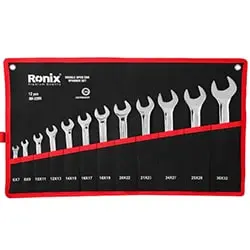 ست آچار دو سر تخت رونیکس 12 عددی مدل RH-2205