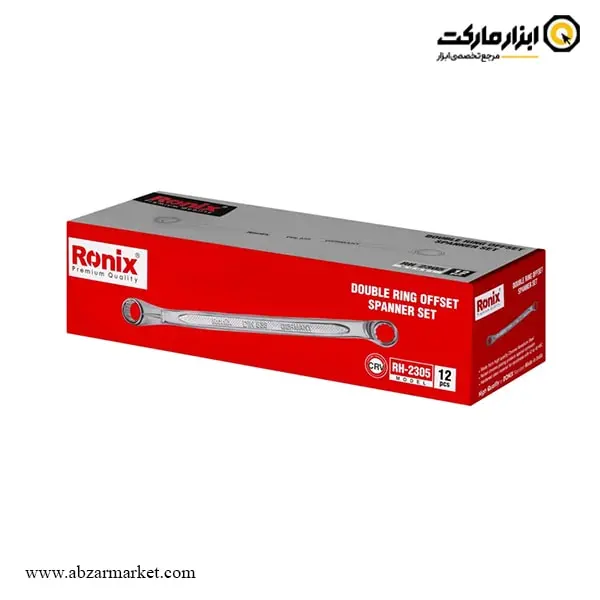 ست آچار دو سر رینگ رونیکس 12 عددی مدل RH-2305