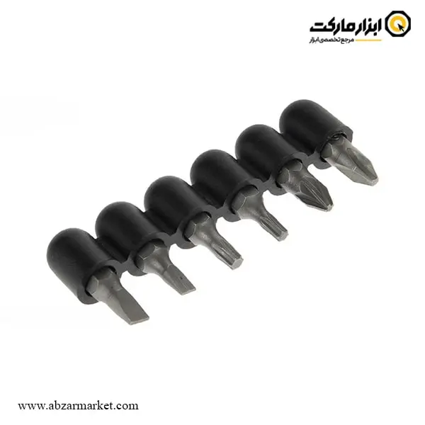 ست رابط بیت خور چپقی 90 درجه محک 6 عددی مدل SDA-25