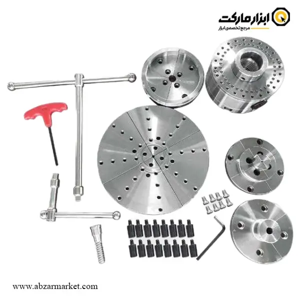 ست چهار نظام دستگاه خراطی محک مدل CK-4.5Z-S1